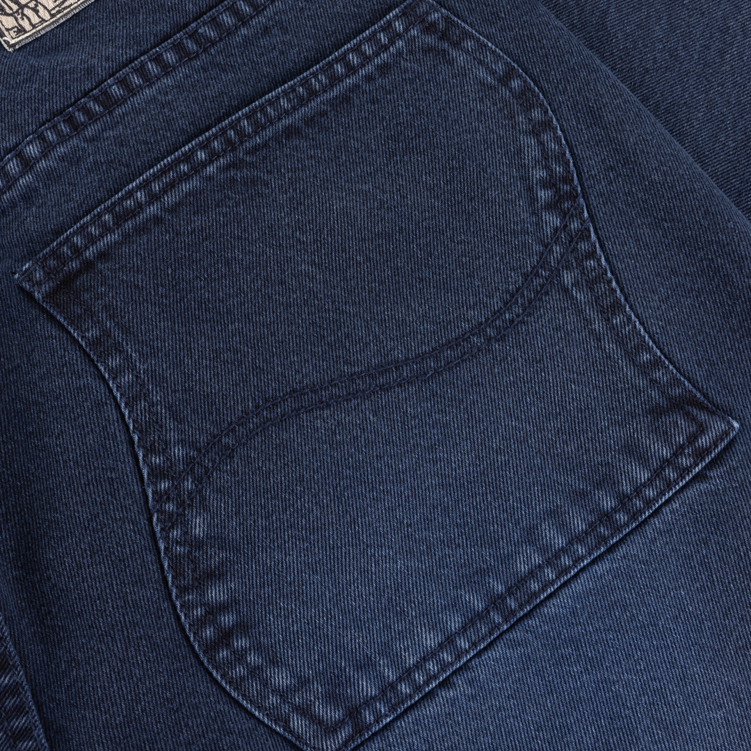 Pantalon Jean Décontracté - Bleu Vrai Sablé