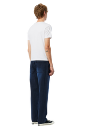 Pantalon Jean Décontracté - Bleu Vrai Sablé