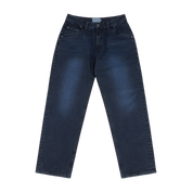 Pantalon Jean Décontracté - Bleu Vrai Sablé