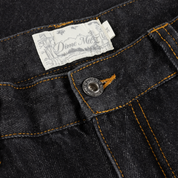 Pantalon Jean Droit - Noir Délavé