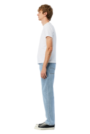 Pantalon Jean Droit - Bleu Délavé