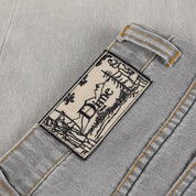 Pantalon Relaxed Classique en Denim - Gris Sablé Trempé