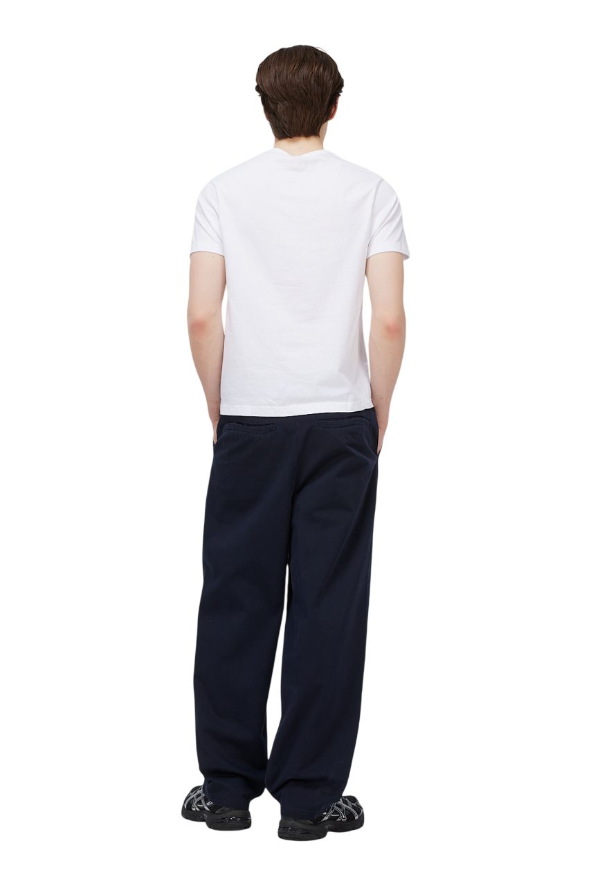 Baggy Chino Pants - Navy