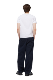 Baggy Chino Pants - Navy