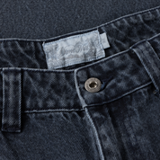 Baggy Denim Pants - Overdyed Blue