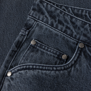 Baggy Denim Pants - Overdyed Blue