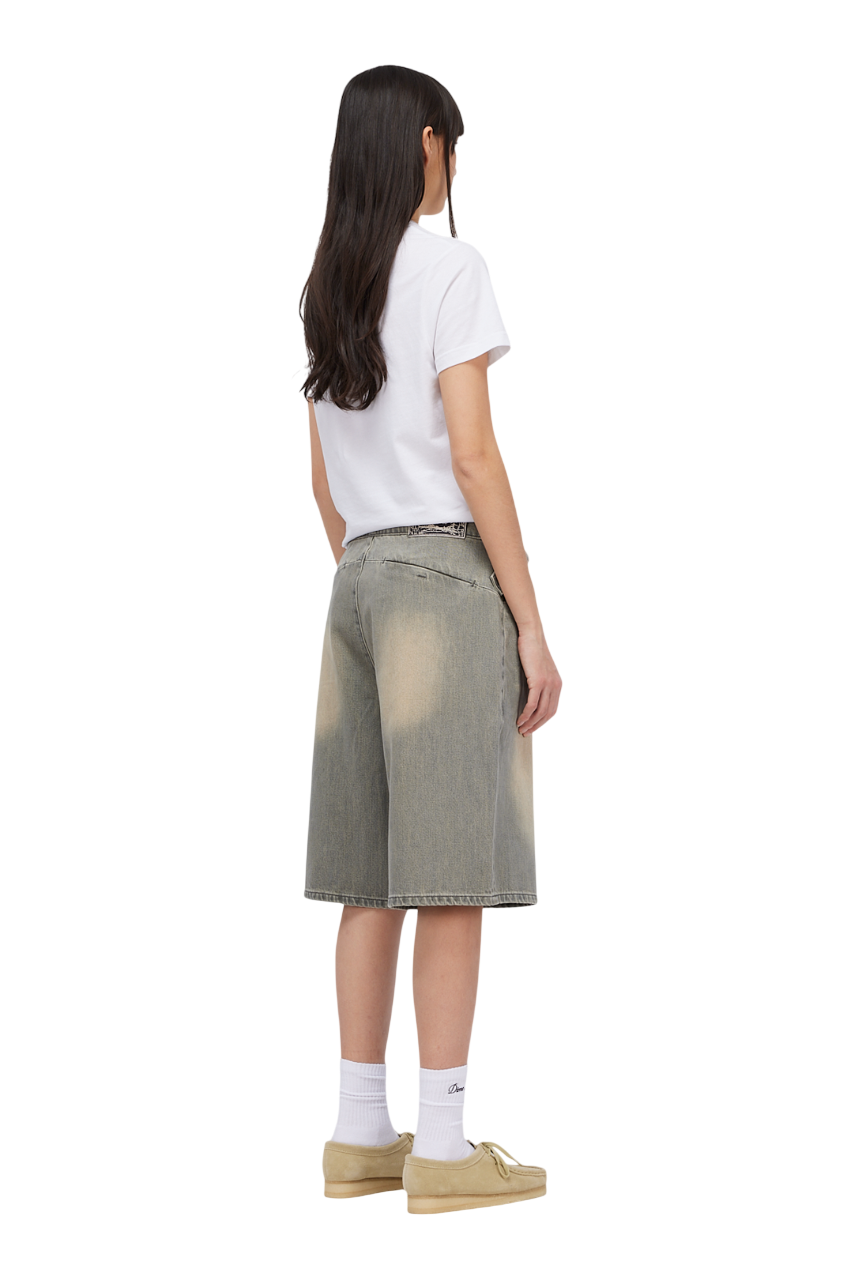 Short en Denim Tech - Désert Sablé