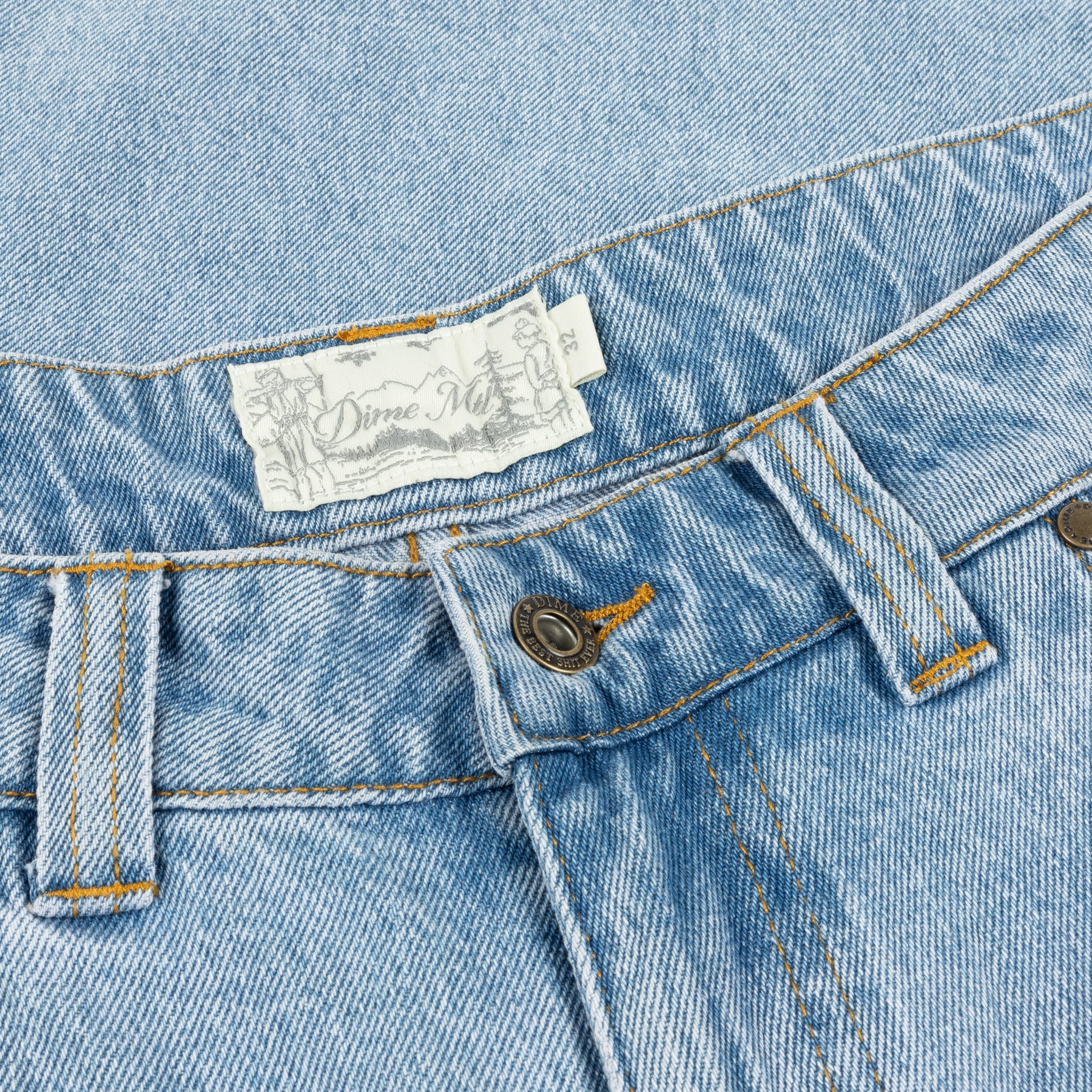 Jean Baggy Classique - Bleu Délavé