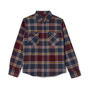 Bowery Flannel - Mood Indigo/Port/Saffron