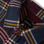 Bowery Flannel - Mood Indigo/Port/Saffron