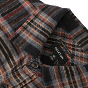 Bowery Flannel - Black/Red Earth