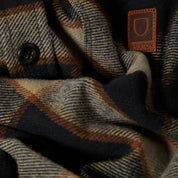 Bowery Heavyweight Flannel - Black/Cream