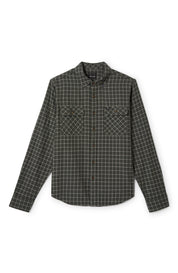 Bowery LW Ultra Flannel - Ivy Green/Whitecap