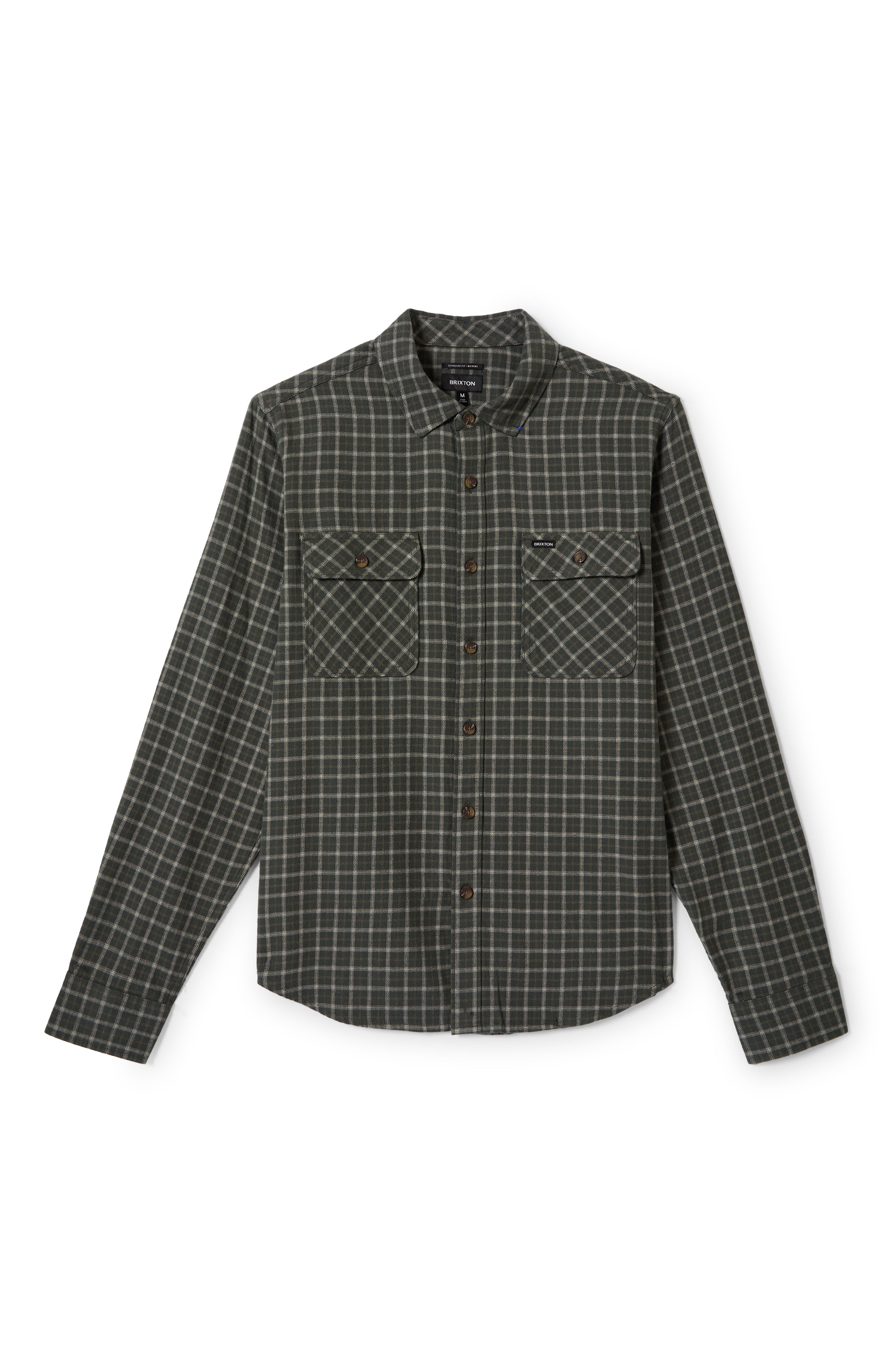 Bowery LW Ultra Flannel - Ivy Green/Whitecap