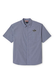 Builders Auto S/S Shirt - Twilight Blue/White Stripe
