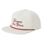 Casquette Snapback Burger She Wrote - Naturel
