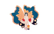 Butterfly Girl Tee - White
