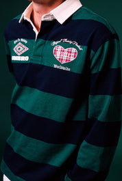 Victory Rugby Polo - Navy/Forest