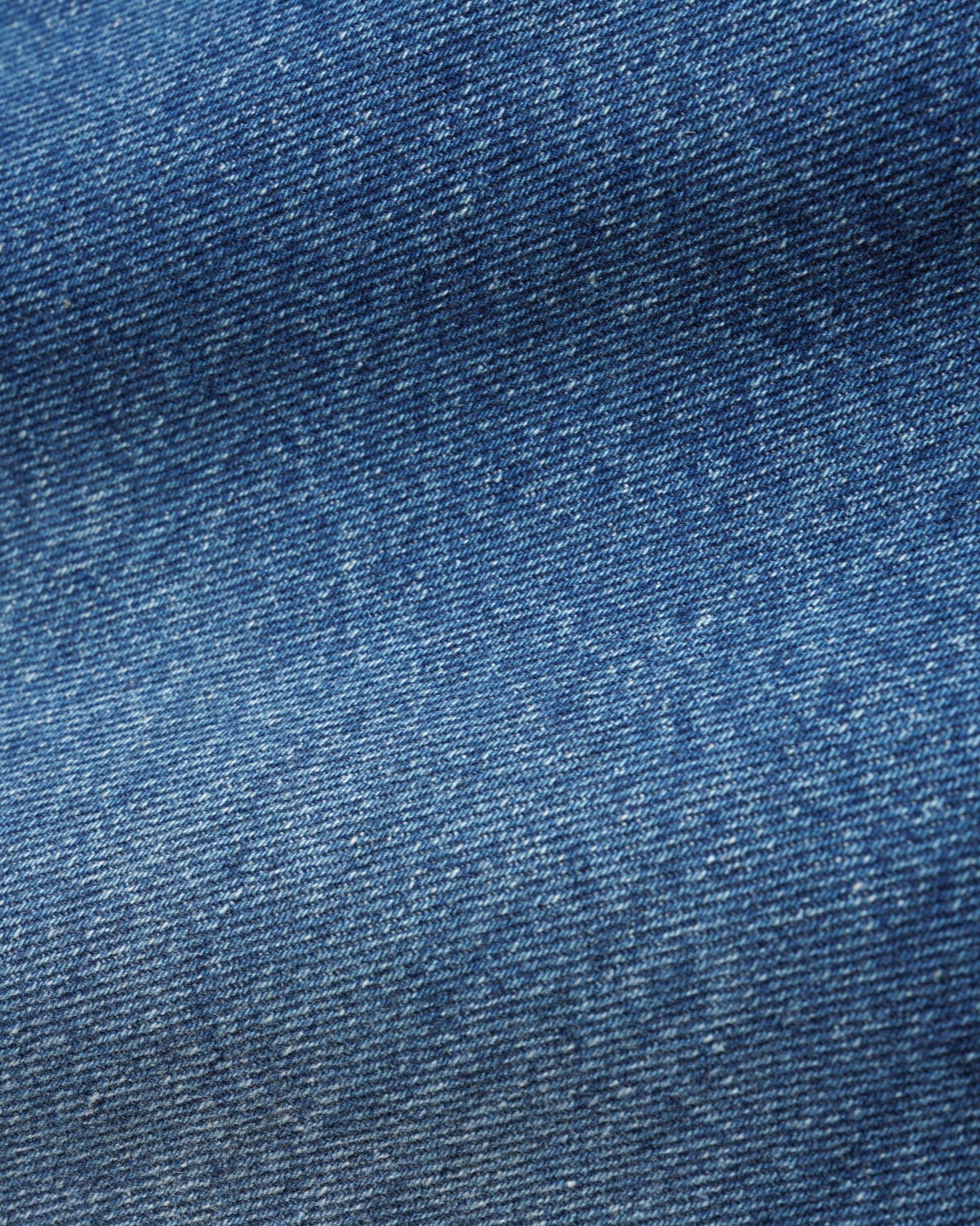 Baggy Denim Jeans - Distressed Indigo