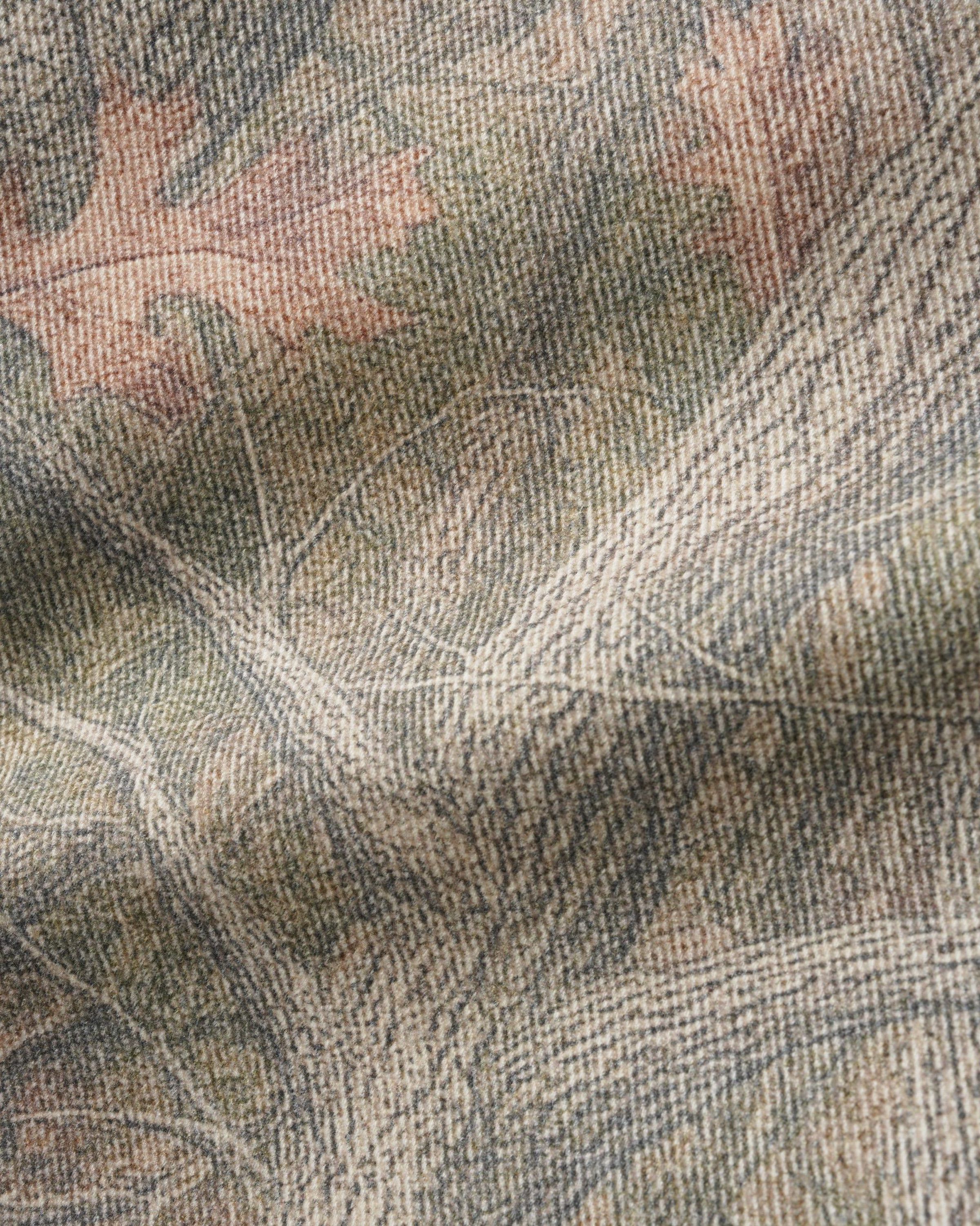 Baggy Denim Jeans - Forest Camo