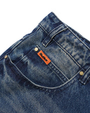Baggy Denim Jeans - Vintage Indigo Wash