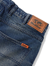 Baggy Denim Jeans - Vintage Indigo Wash