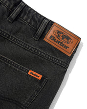 Short en Denim Baggy - Noir Délavé