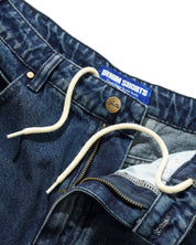 Short en Denim Baggy - Indigo Délavé Vintage