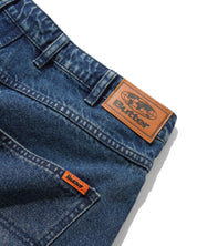 Short en Denim Baggy - Indigo Délavé Vintage