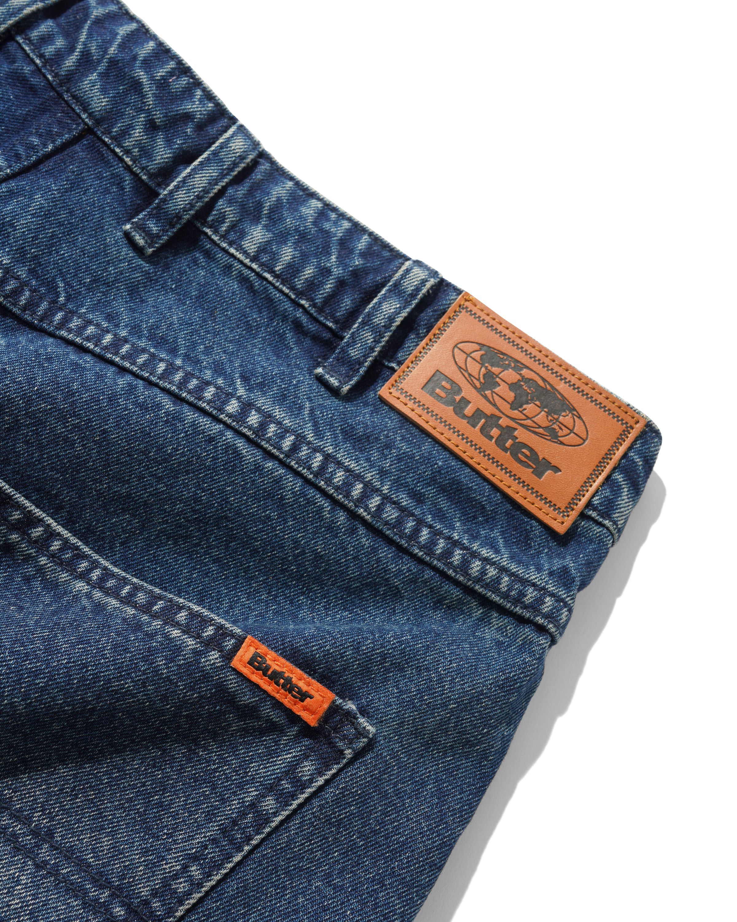 Short en Denim Baggy - Indigo Délavé Vintage