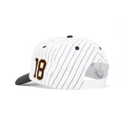 Ballpark 6 Panel Cap - White