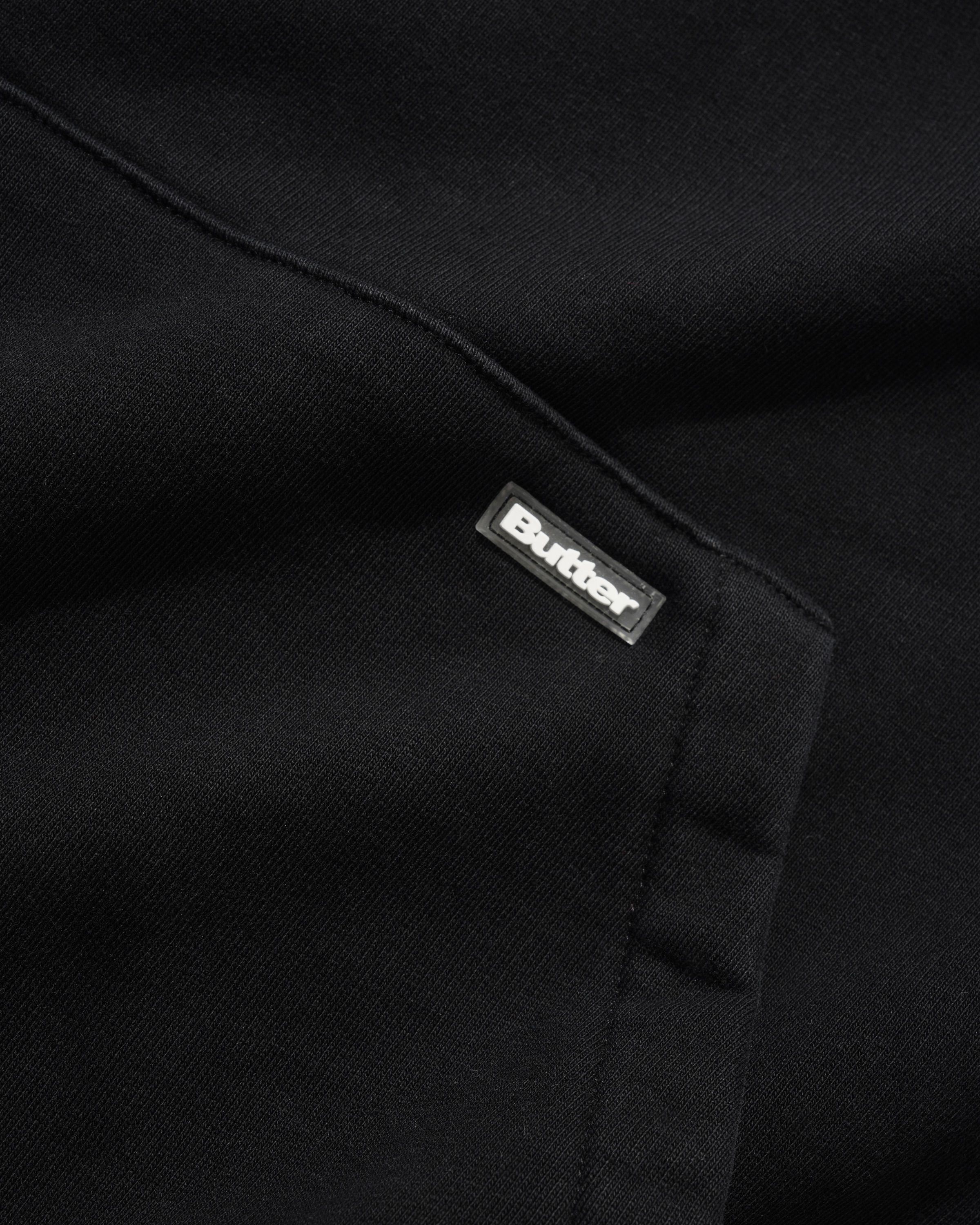 Basic Pullover Hood - Washed Black