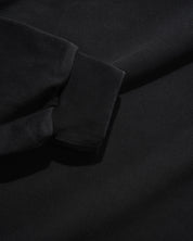 Basic Pullover Hood - Washed Black