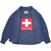 C-Star Chemise à Boutons Tressée - Bleu