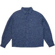 C-Star Chemise à Boutons Tressée - Bleu