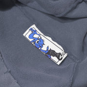 Battered Hoodie - Faded Black
