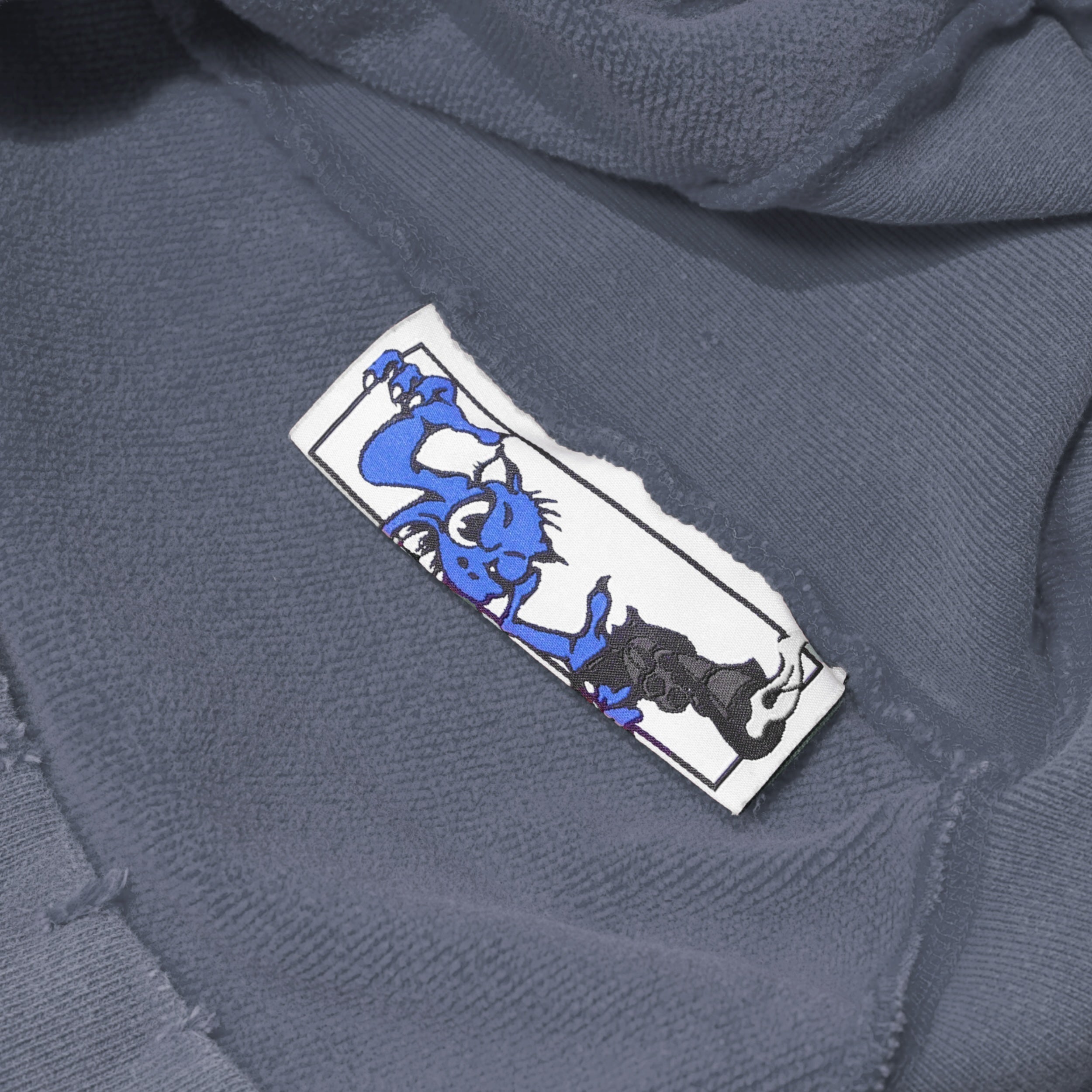 Battered Hoodie - Faded Black