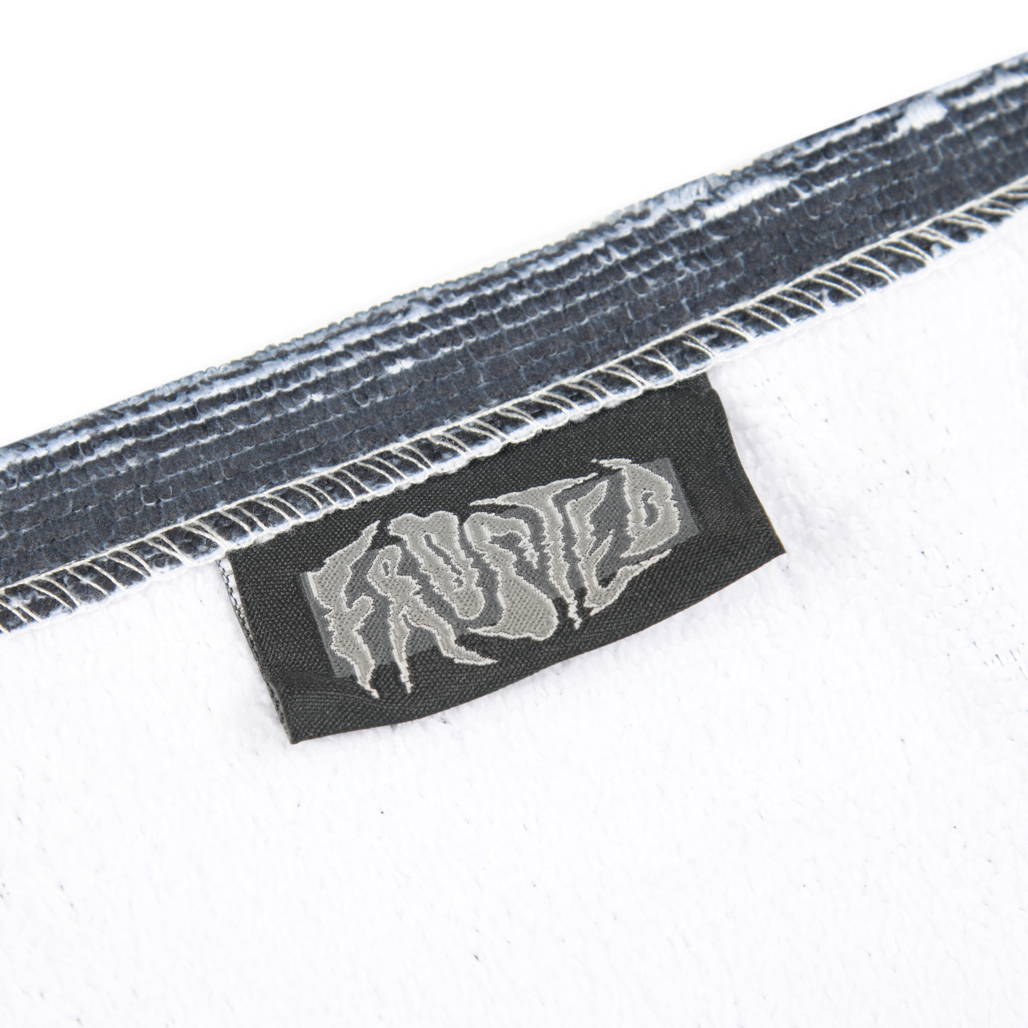 Serviette de Plage - Noir/Blanc/Bleu