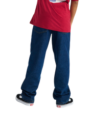 Kids Check-5 Loose Denim Pants - Midnight Blue