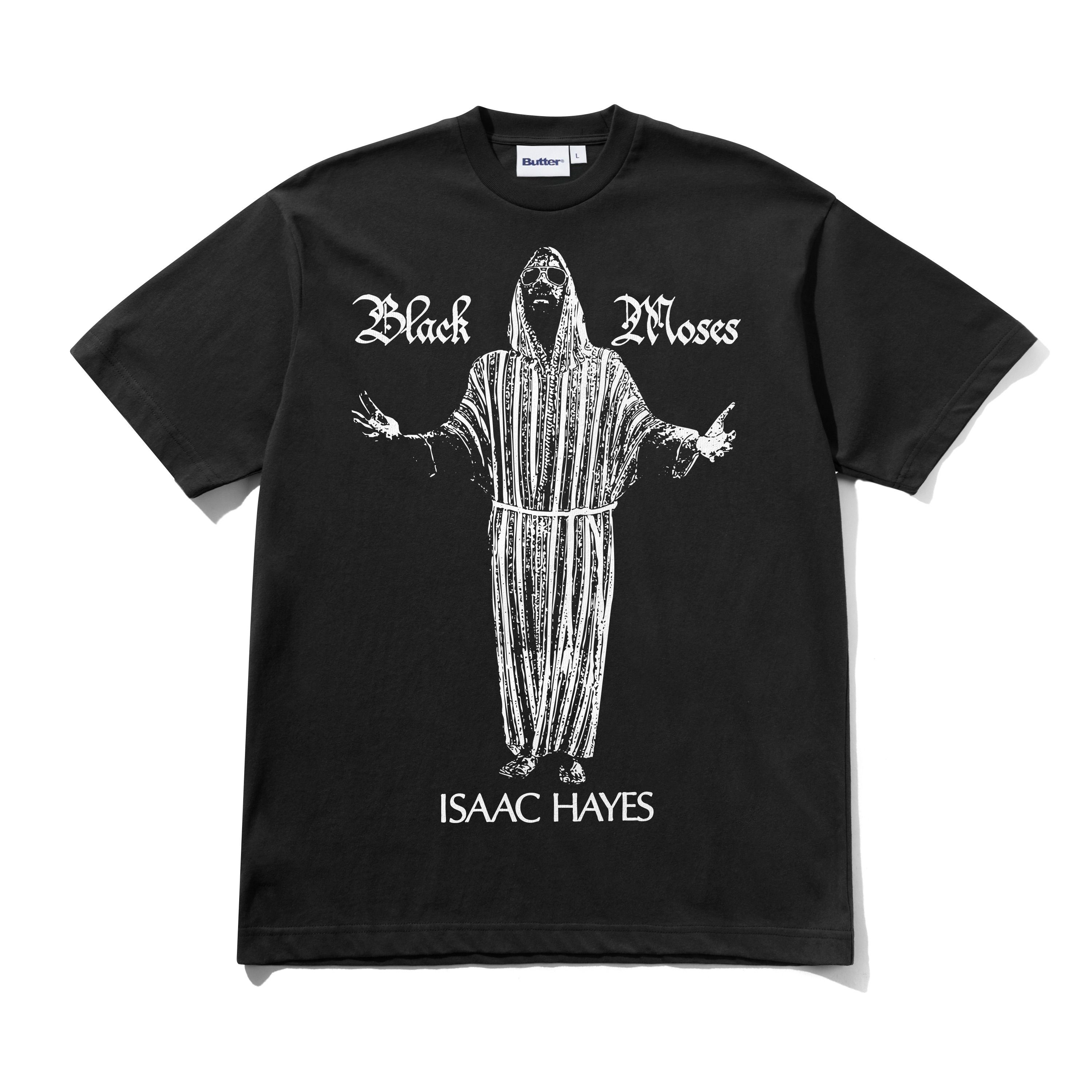 Black Moses Tee - Washed Black