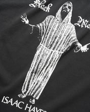 Black Moses Tee - Washed Black