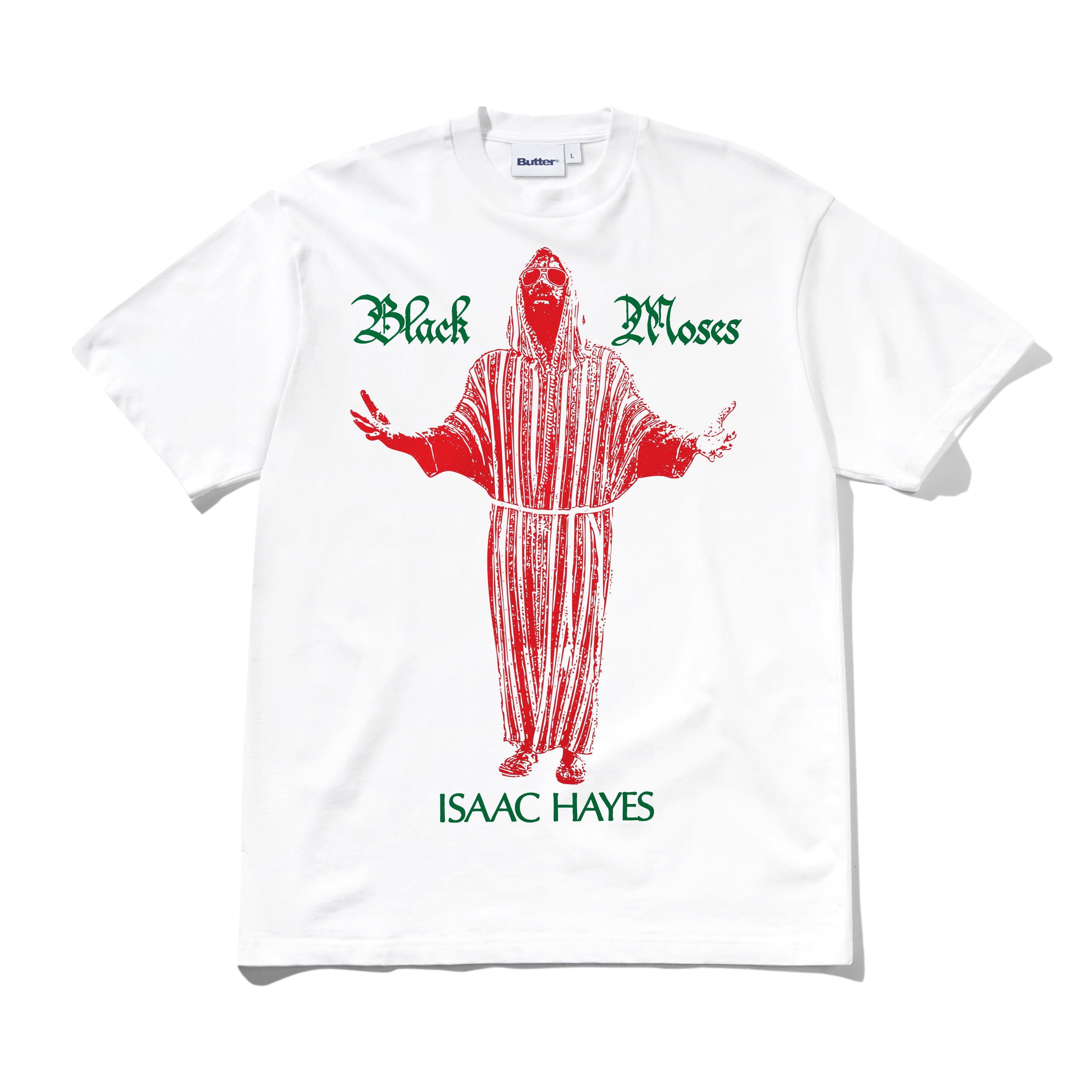 Black Moses Tee - White