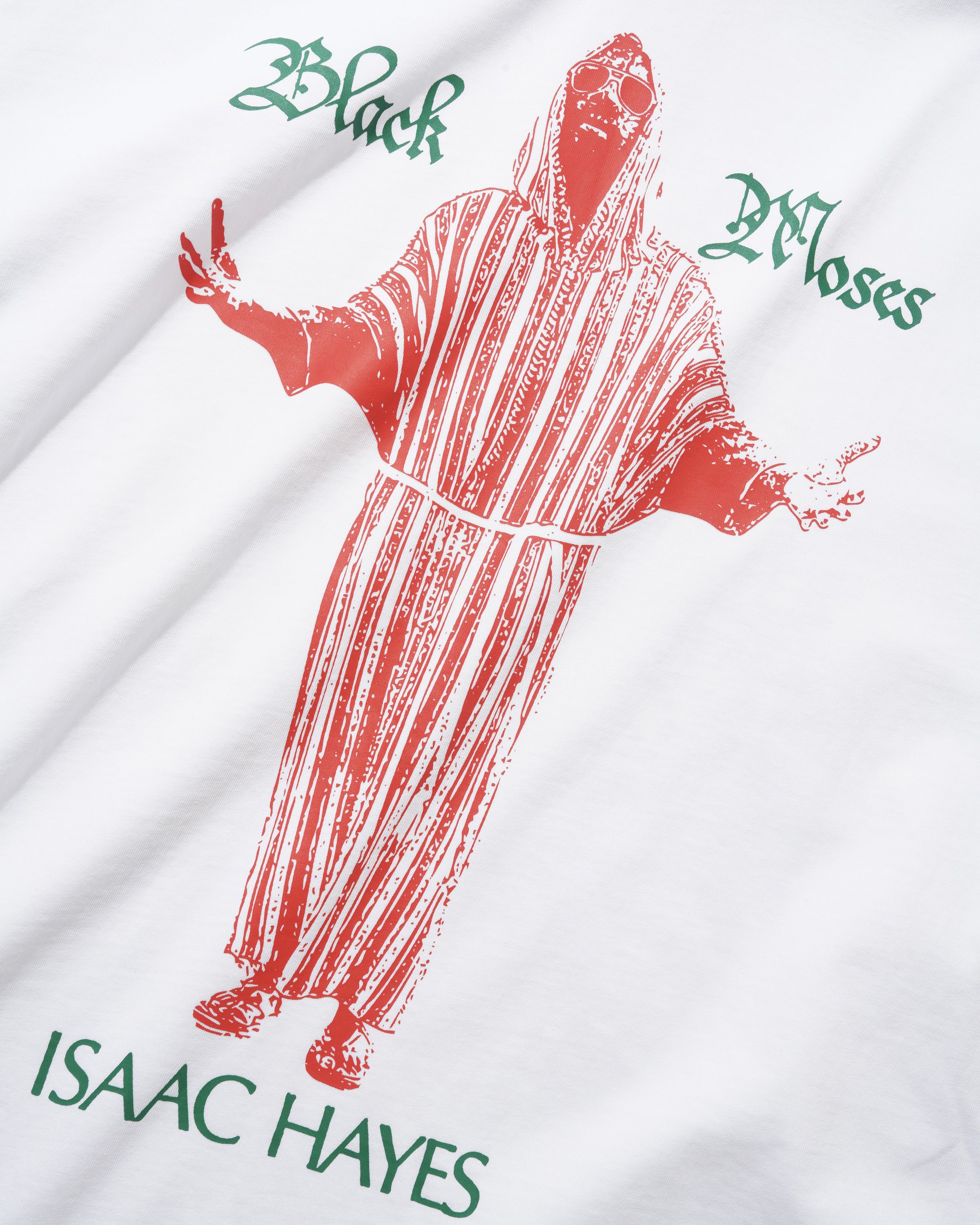 Black Moses Tee - White