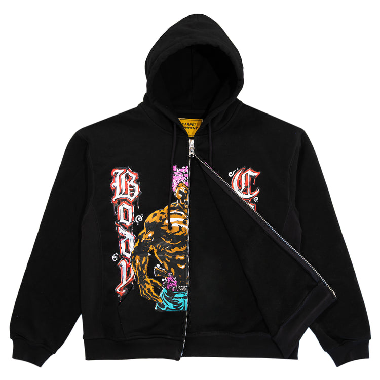 Bodycount Zip Hoodie - Black