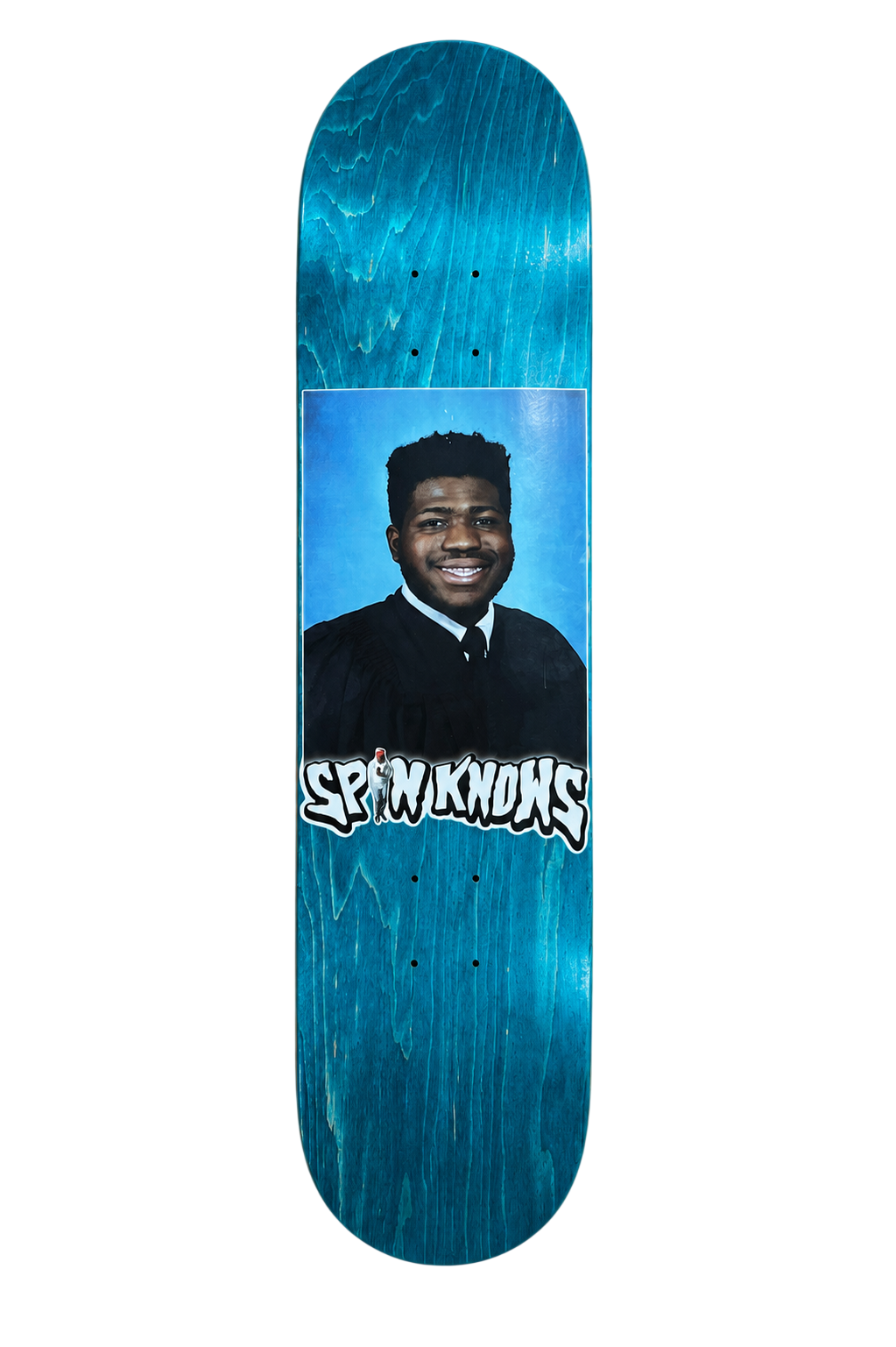 Spin Knows Sebby Class Photo Deck - Blue