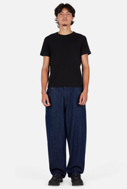 Pantalon en Denim Baggy - Indigo