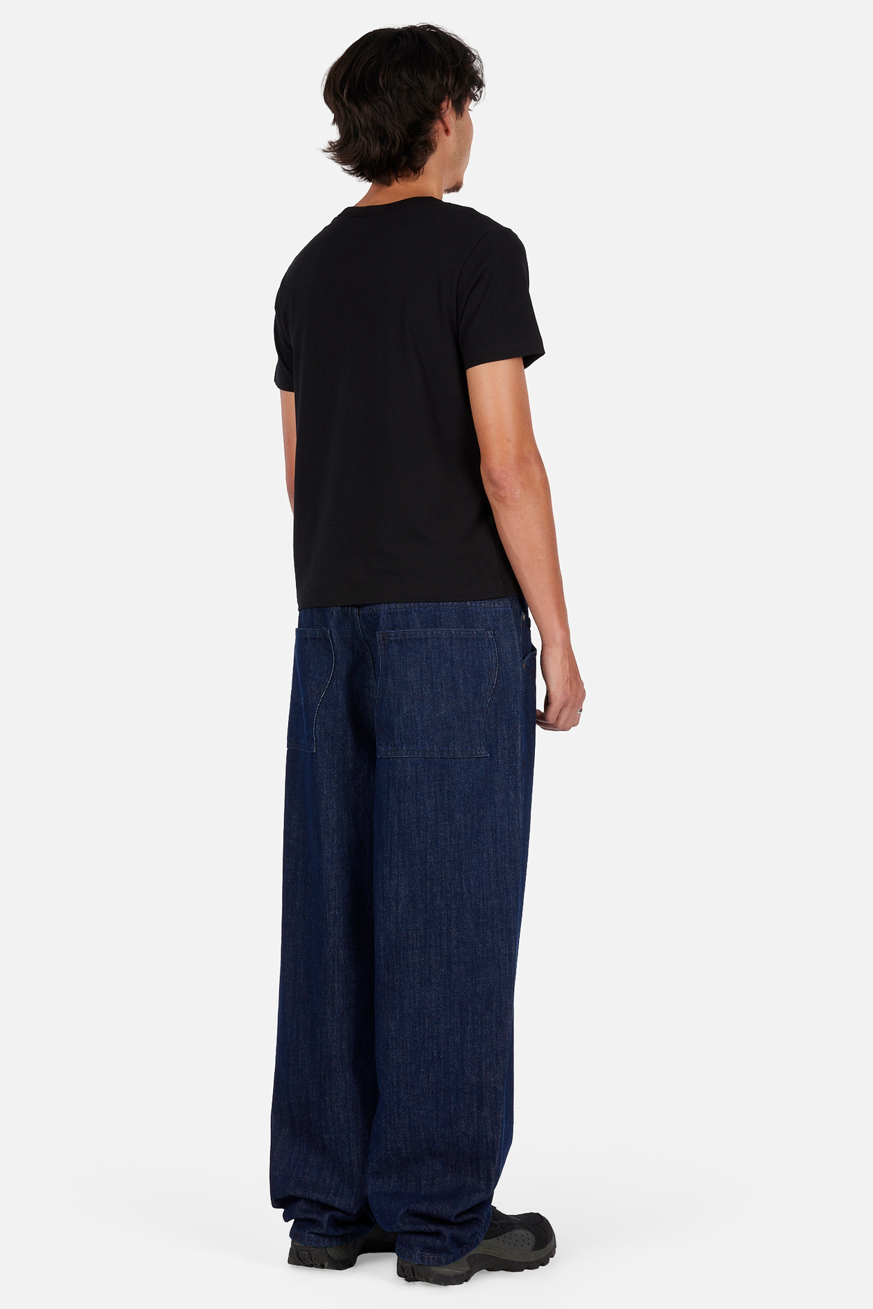 Pantalon en Denim Baggy - Indigo