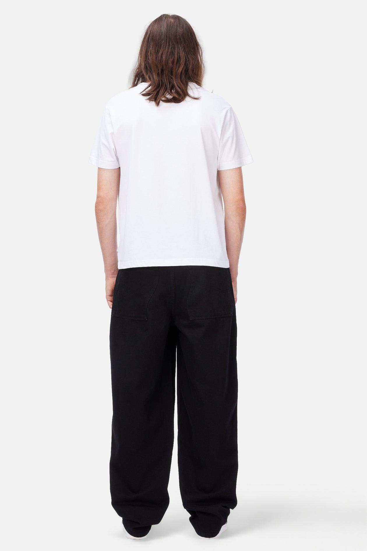 Pantalon Baggy en Denim - Noir