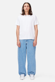 Pantalon Baggy en Denim - Bleu Premium Délavé