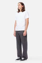 Pantalon Relaxed en Denim - Noir Délavé